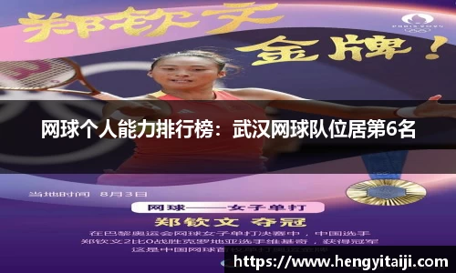 网球个人能力排行榜：武汉网球队位居第6名